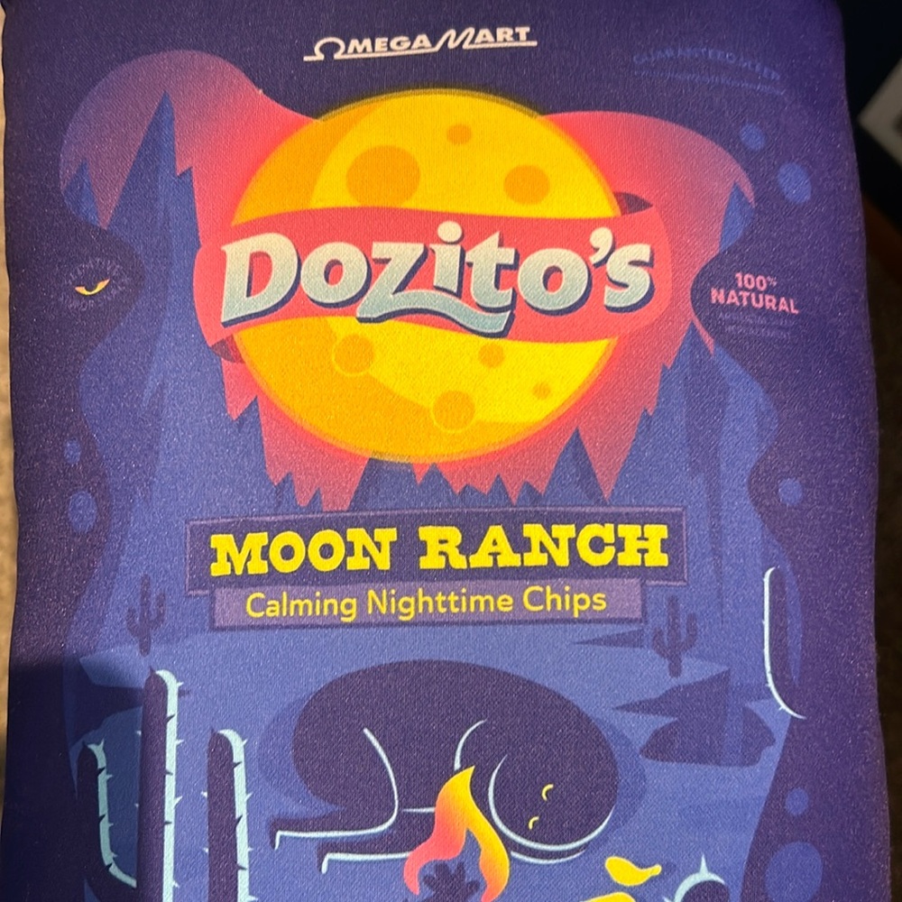Meow Wolf Mega Mart store pillow - Dozitos! 😂 Bought for a souvenir. Never used